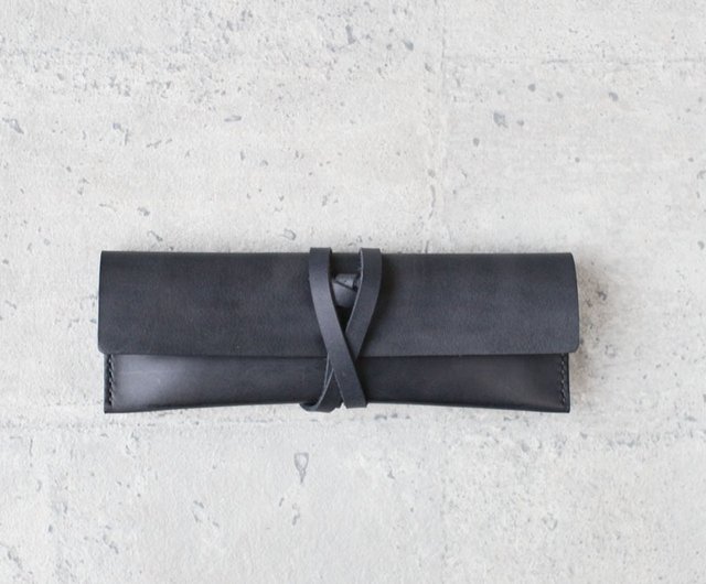 Dark greyleather pencil Case/Pen Pouch - Shop The Earthy Handmade Pencil  Cases - Pinkoi