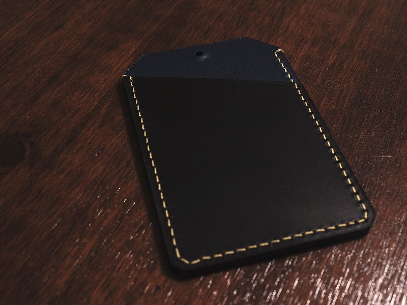 [For purchase only] Customization | Document Cover | Extra Card Layer - Leather Goods - Genuine Leather Black