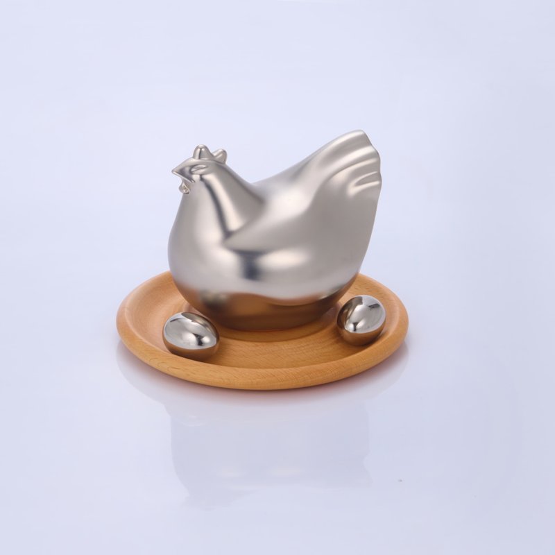 [New color debut] Matte golden hen (matte Silver) - Items for Display - Aluminum Alloy Multicolor