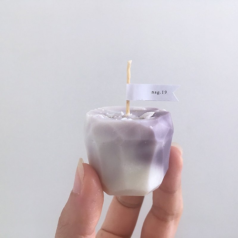 Cubes | soy wax candle handmade soy candle #s - Candles & Candle Holders - Wax Purple