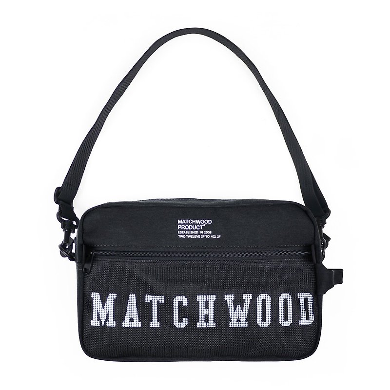 Matchwood Summit Waterproof Portable Bag - กระเป๋าแมสเซนเจอร์ - วัสดุกันนำ้ สีดำ