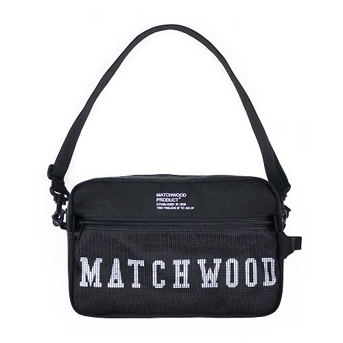 Matchwood 軍黑 側背包 斜背包 工裝小包 Summit 防水機能隨身小包 黑色款