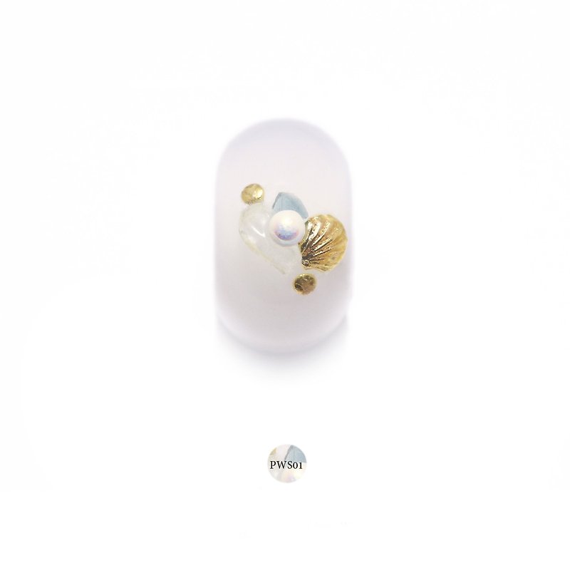 niconico Bead Code PWS01 - Bracelets - Glass White