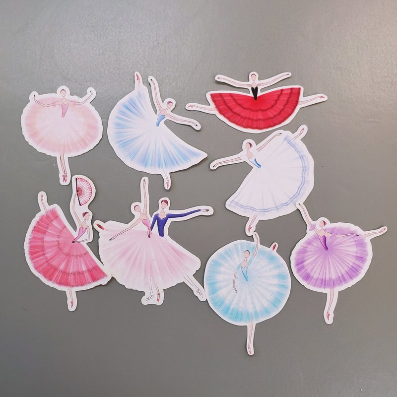 2022 New Ballet Sticker Set - Stickers - Paper 