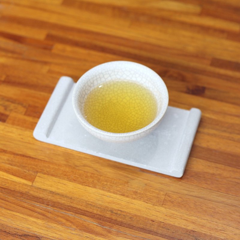 Ruyi Dim Sum Tea Coaster - ที่รองแก้ว - ปูน 