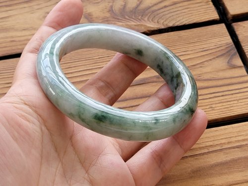 日高翡翠 ブレスレット 12mm #QG071 - プレミアム天然石専門店