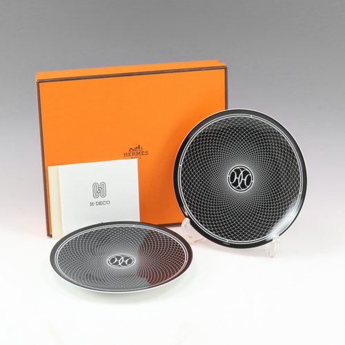 日本直送】エルメス HERMES アッシュデコ Hデコ 食器 14cm プレート 2