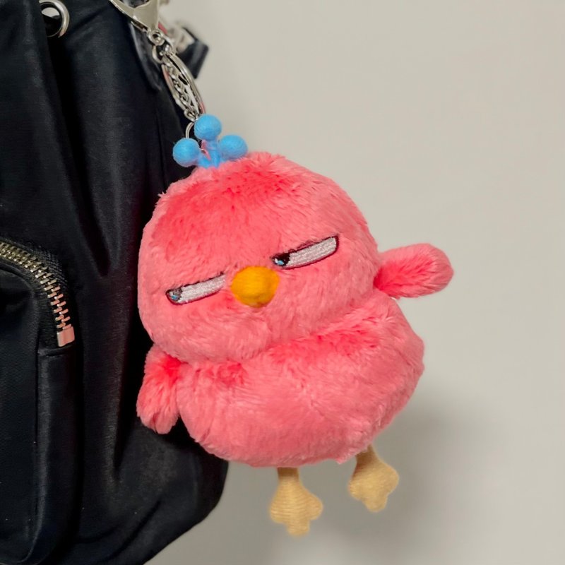 Warbie/Phebie Plushy keychain - 鑰匙圈/鑰匙包 - 聚酯纖維 黃色