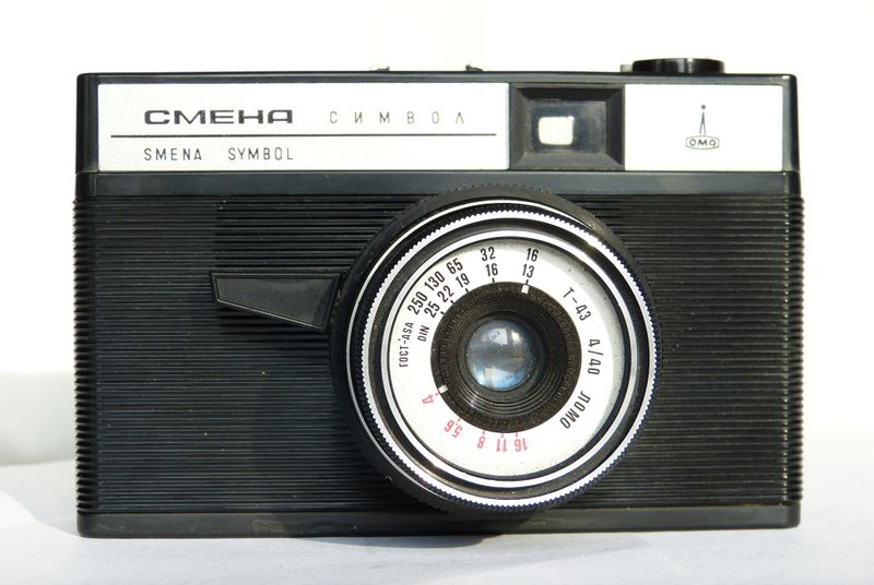 Smena Symbol USSR scale-focus film camera lens Triplet-43 4/40 LOMO lomography - 相機/拍立得/底片相機 - 其他材質 黑色