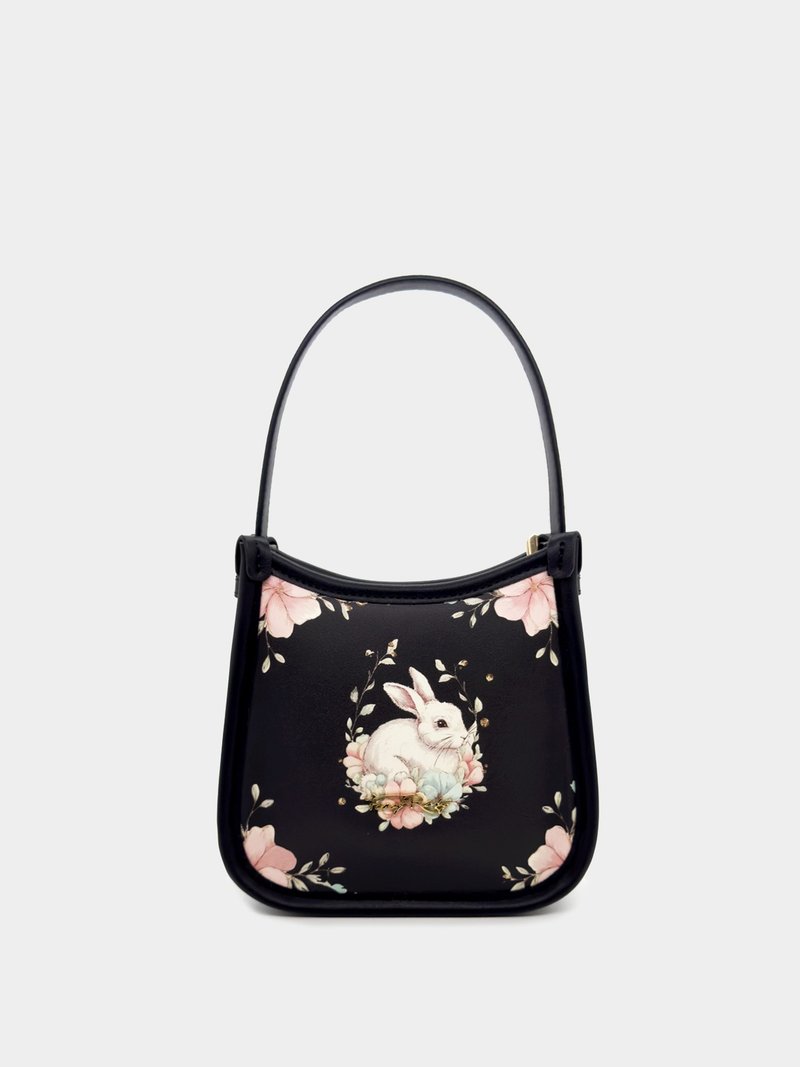 Blossoms & Beasts Classic Small Crossbody Bag - Messenger Bags & Sling Bags - Other Materials Black