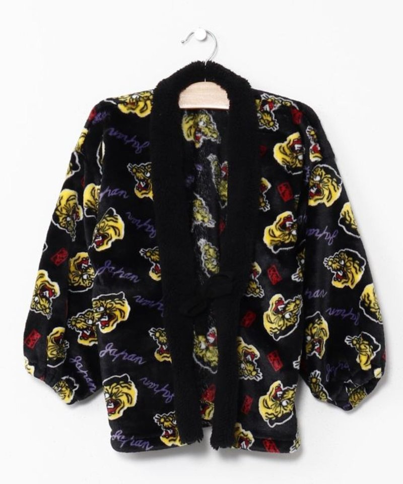 【熱門預購】動物浮世繪兒童保暖半纏 (2色) 7CKP5307 - 男/女童裝 - 棉．麻 