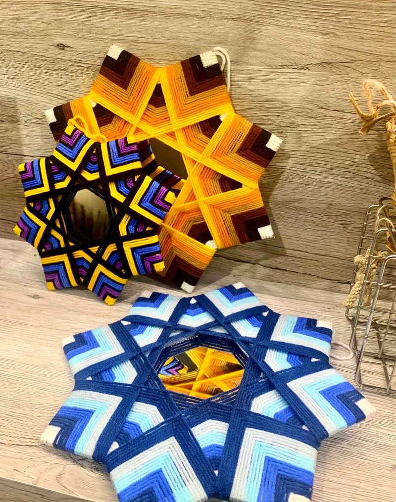 正念手作【星之花】八角花編手作坊 - 編織/羊毛氈/縫紉 - 棉．麻 