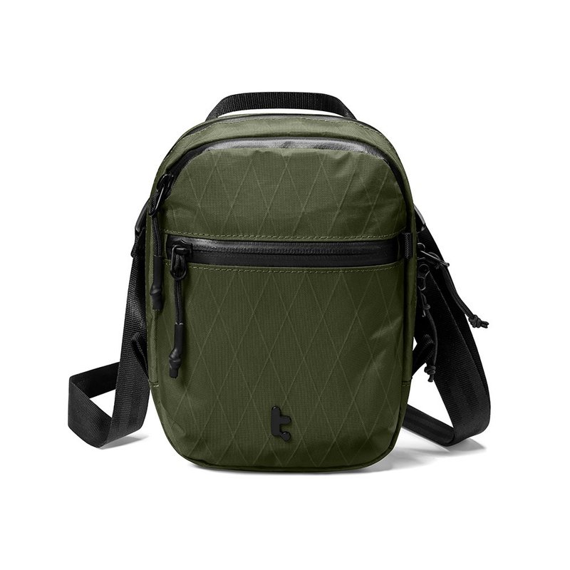 Tomtoc 城市旅人 小方包 X-Pac限定版 深綠 - 側背包/斜背包 - 聚酯纖維 綠色