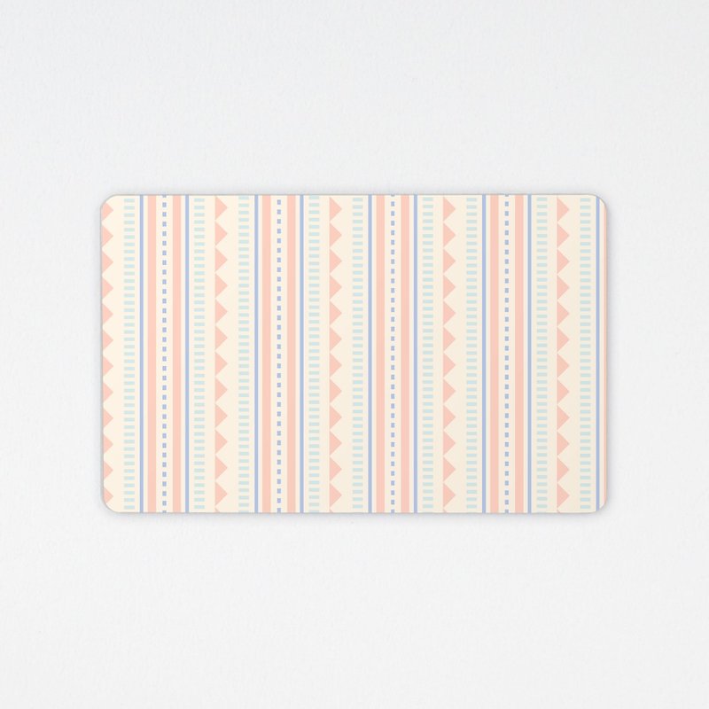 Straight strip card card | chip leisure card - Other - Other Materials Pink
