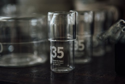 A DESIGN&LIFE PROJECT D&L口徑數字玻璃瓶(直徑35)