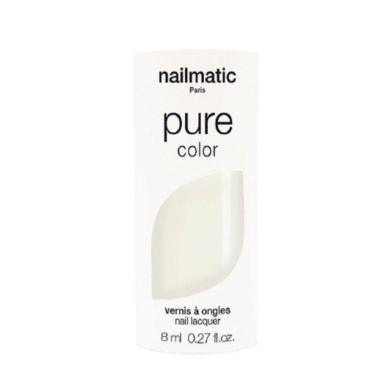 nailmatic Solid Color Bio-Based Classic Nail Polish-YSE-Moonlight White - Nail Polish & Acrylic Nails - Resin White