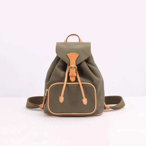 Leather Backpack, Women's Casual Mini Backpack, Cute Shoulder Bag, Messenger  Bag - Shop BOVER Backpacks - Pinkoi