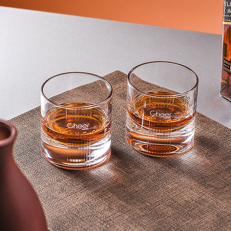 【Free Shipping】Cheer Modest Crystal Whiskey Glass Gift Box Set - Bar Glasses & Drinkware - Other Materials 