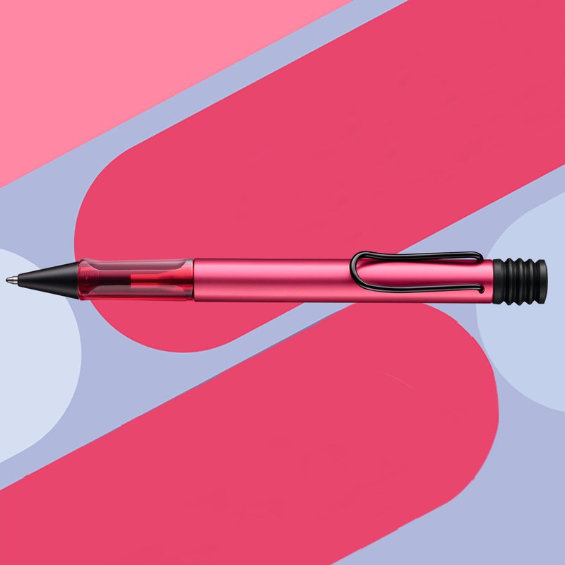 【雷雕刻字】LAMY 原子筆 限量單盒  / AL star 2024 新色-火紅色 - 原子筆/中性筆 - 鋁合金 紅色