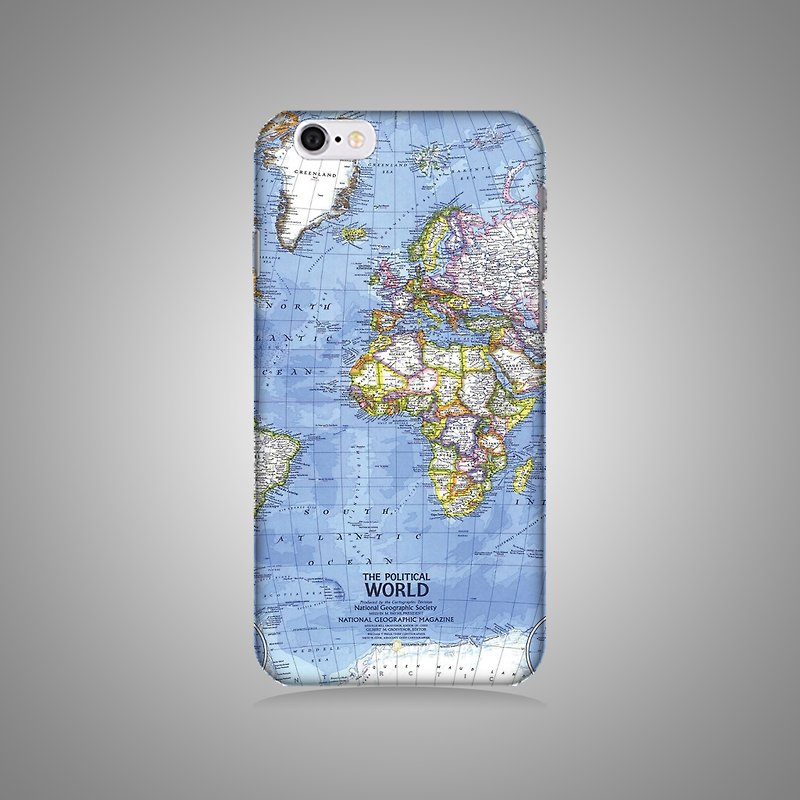 Empty Case Series-Map Original Phone Case/Protective Case (Hard Case) - Other - Plastic 