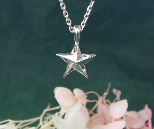 sixsensejewelry 星星系列--摺紙星星項鍊