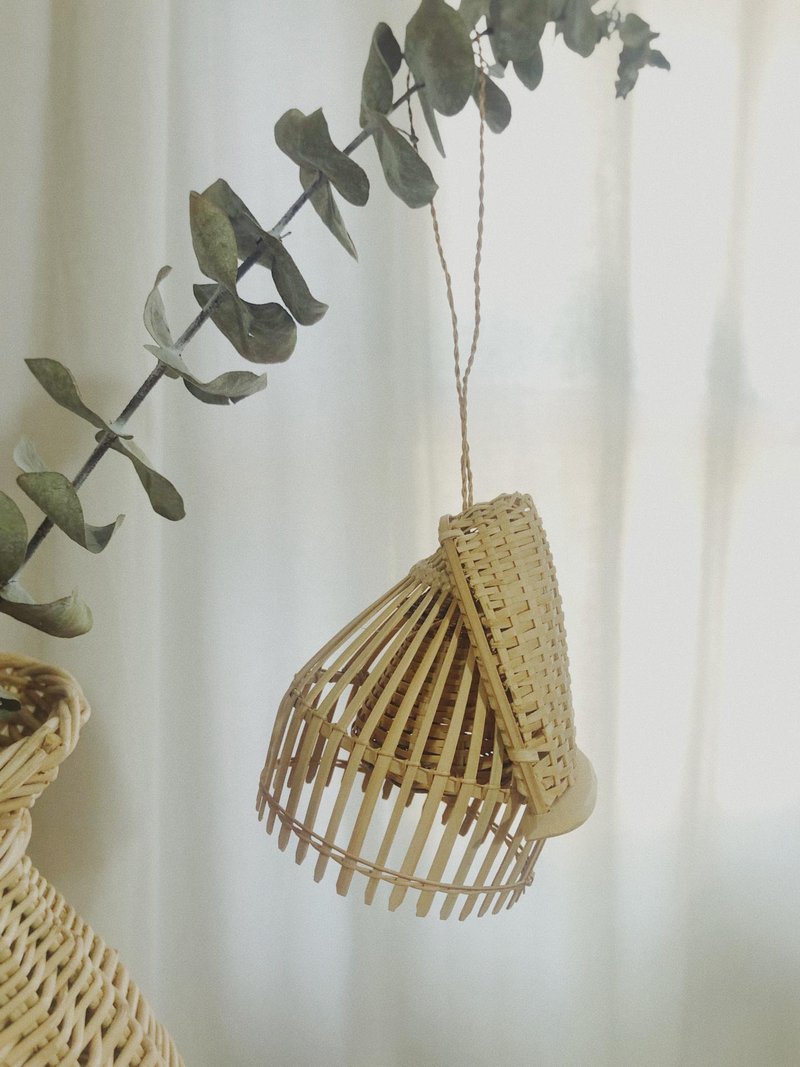 catch of the day | bamboo hanging mobile | bamboo wall decor | wicker wall decor - Wall Décor - Bamboo Khaki