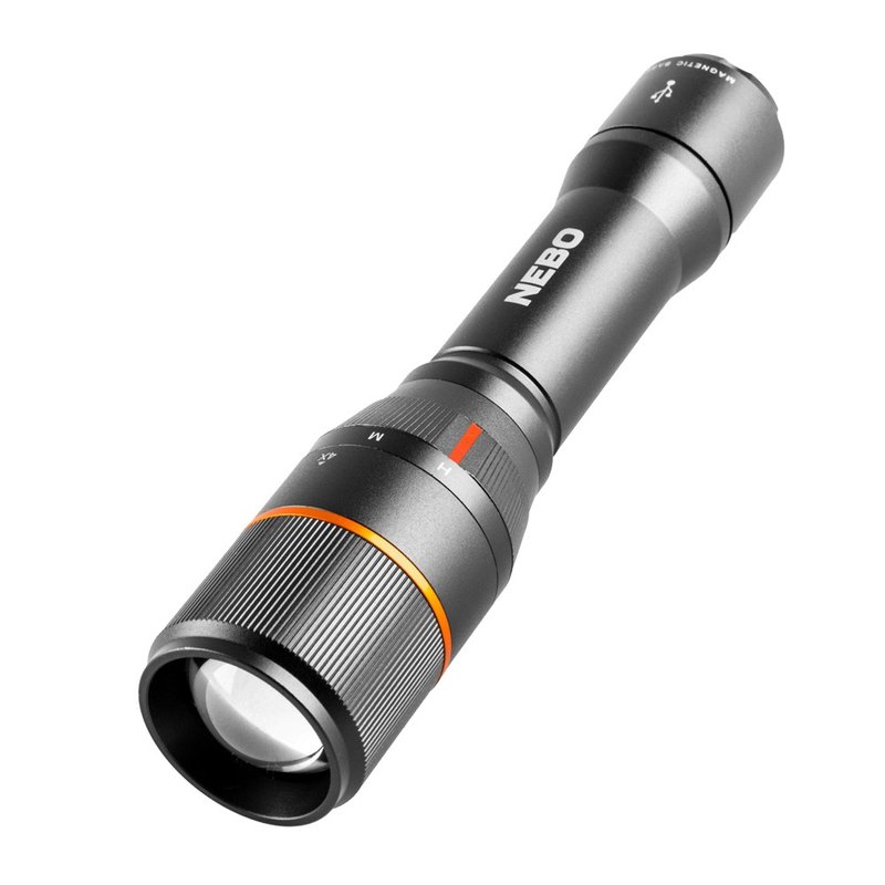 【NEBO】達文西 切換型手電筒-USB充電 1500流明 IP67 - 露營用品 - 其他金屬 黑色