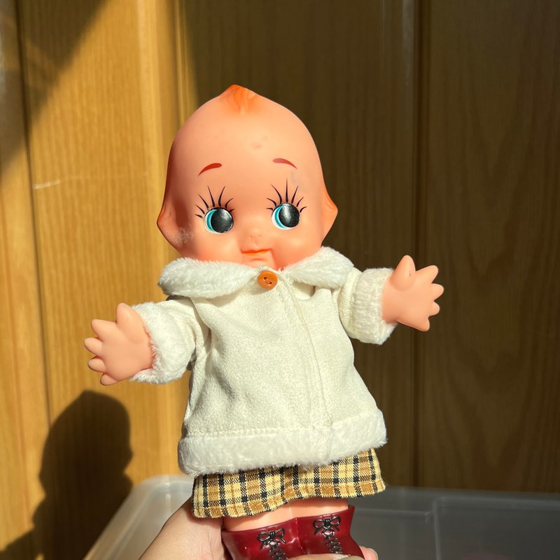 絕版日本英倫風Q比娃娃21cm - 玩偶/公仔 - 其他材質 多色