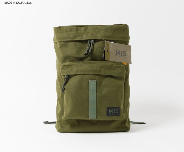 13 colors) MIS CALIF Bucket Backpack American Made Waterproof