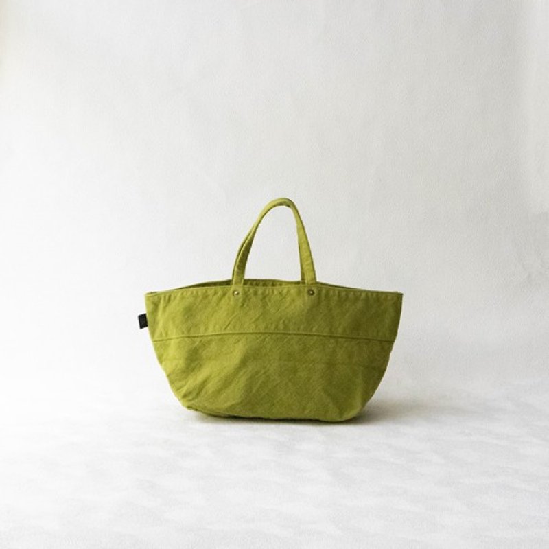 Marche Bag [Wakakusa] (VC-34) - Handbags & Totes - Cotton & Hemp Green