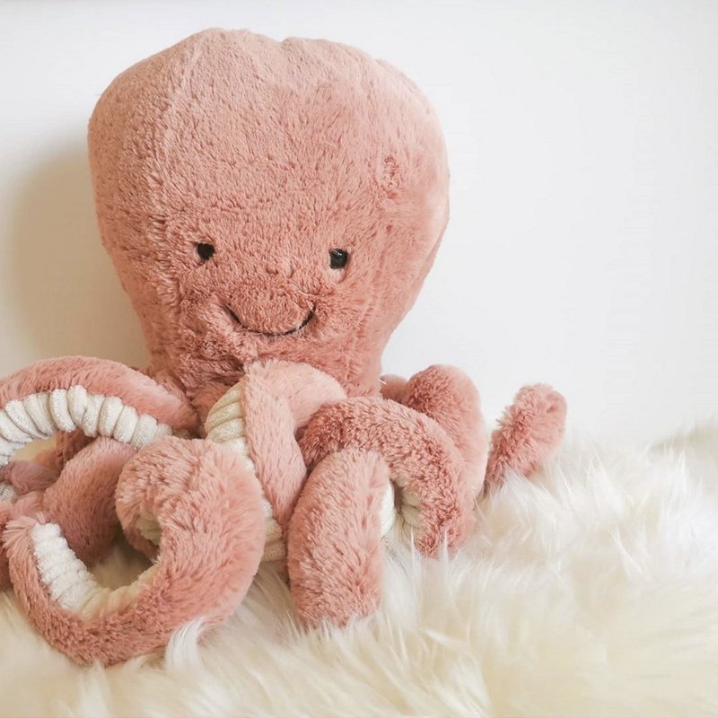 Odell Octopus 海洋寶寶章魚哥 75公分 - 公仔/玩偶 - 聚酯纖維 粉紅色