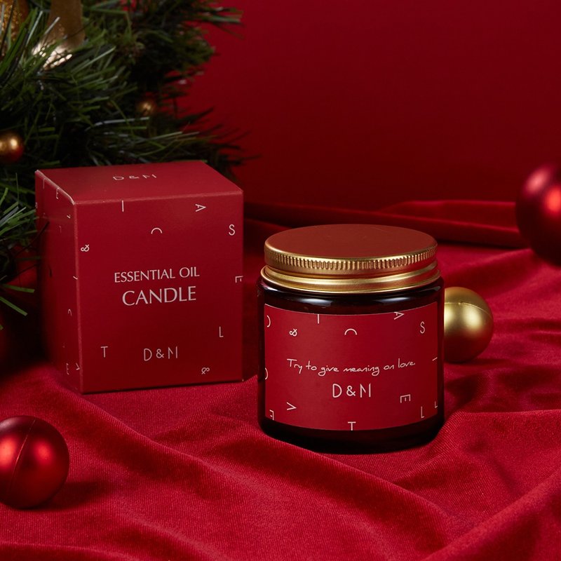 [Christmas Limited | Various Scents] D&M Calm and Soothing Essential Oil Fragrance Candle (Special for Melted Wax Lamps) - เทียน/เชิงเทียน - ขี้ผึ้ง 