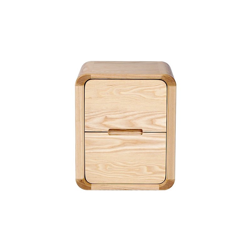 初期の無垢材のベッドサイドテーブル[Gebengenシリーズ] WRNS005R - その他の家具 - 木製 