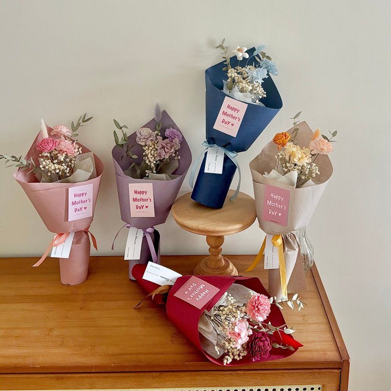 sueing_blossom  簡約風康乃馨乾燥花束 - 乾燥花/永生花 - 植物．花 