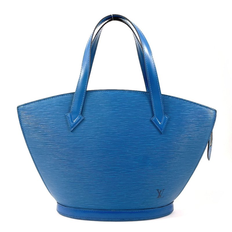 【日本直送 中古美品】ルイヴィトン LOUIS VUITTON ハンドバッグ ショルダーバッグ M52275 サンジャック エピレザー ブルー - 手提包/手提袋 - 其他材質 藍色
