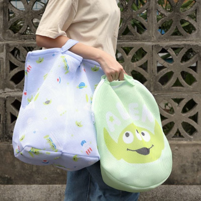 Disney Tote Laundry Bag Toy Story Three-Eyed Monster Divided Laundry Bag - อุปกรณ์ห้องน้ำ - วัสดุอื่นๆ 