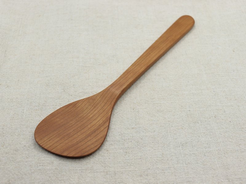cherry spatula - ตะหลิว - ไม้ สีนำ้ตาล