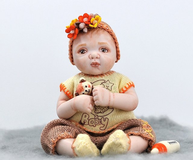 bebes reborn doll children'toy Mini simulation baby reborn dolls, creative  gift, photography props, furnishing articles