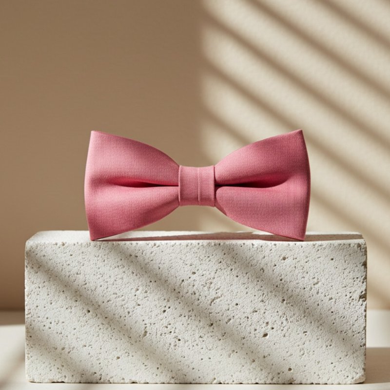 霓桃領結 - 領結/領巾 - 其他人造纖維 粉紅色