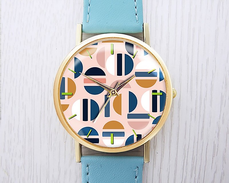 Hamburger-Ladies' Watches/Men's Watches/Unisex Watches/Accessories【Special U Design】 - Women's Watches - Other Metals Blue