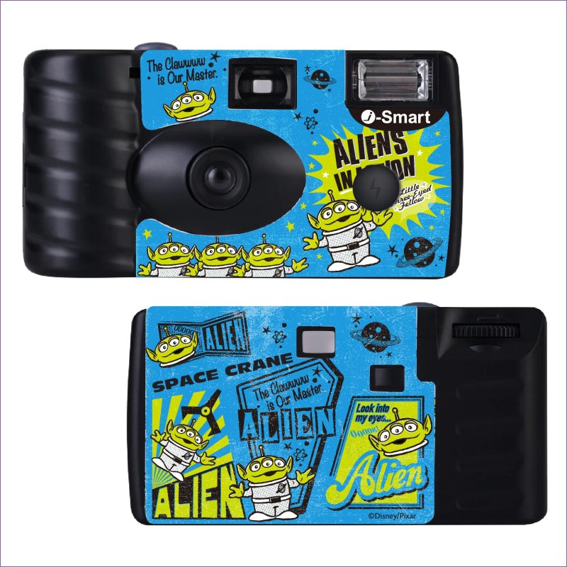 i-Smart - Disposable Camera-Aliens - กล้อง - วัสดุอื่นๆ สีน้ำเงิน