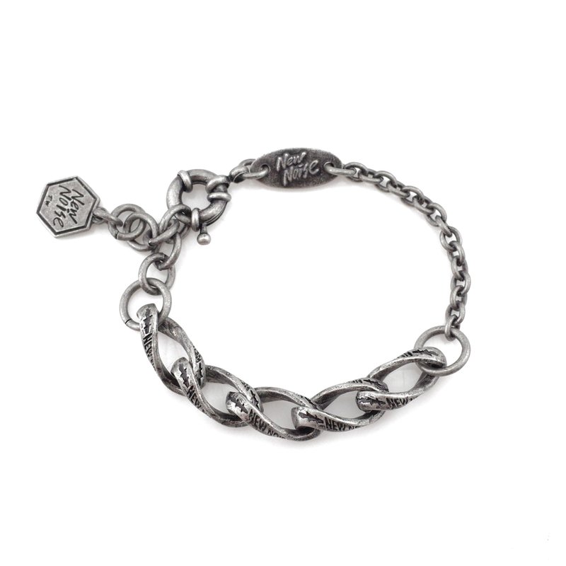 Infinite loop Bracelet - Bracelets - Other Metals Black