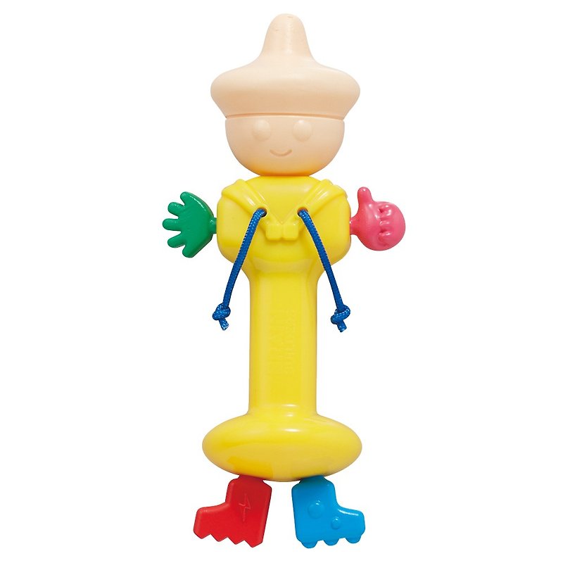 小太郎咬舔玩具/寶寶玩具/嬰兒玩具- - 寶寶/兒童玩具/玩偶 - 其他材質 黃色