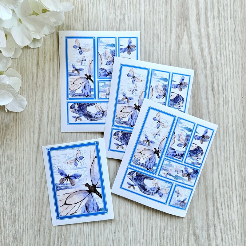 Oriental label paper sticker_ may_8 - 貼紙 - 紙 