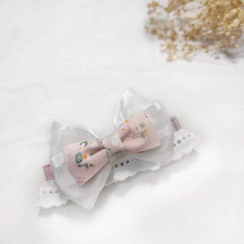 Waltz. Lace collar-pink丨cat, rabbit and dog pet scarf collar collar - Collars & Leashes - Other Materials Pink