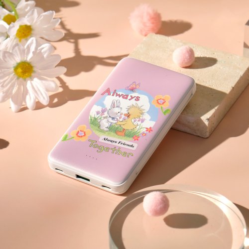 TOXOXO Suzy's Zoo Witzy與Lulla心手相連雙線快充10000mAh行動電源
