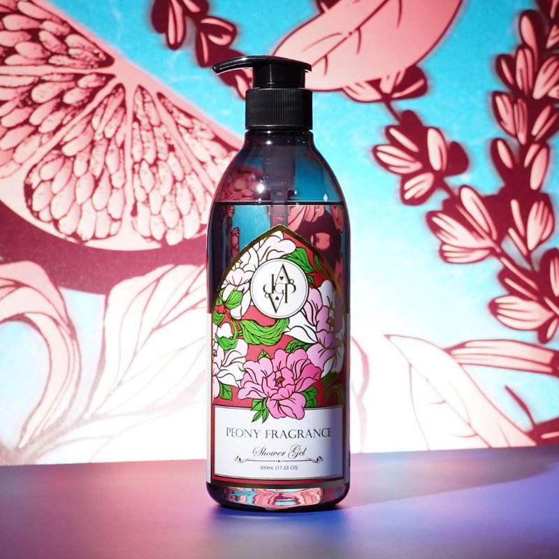 [Cheerful and bright rich girl] Huayan Peony Fragrance Shower Essence - Body Wash - Other Materials Black