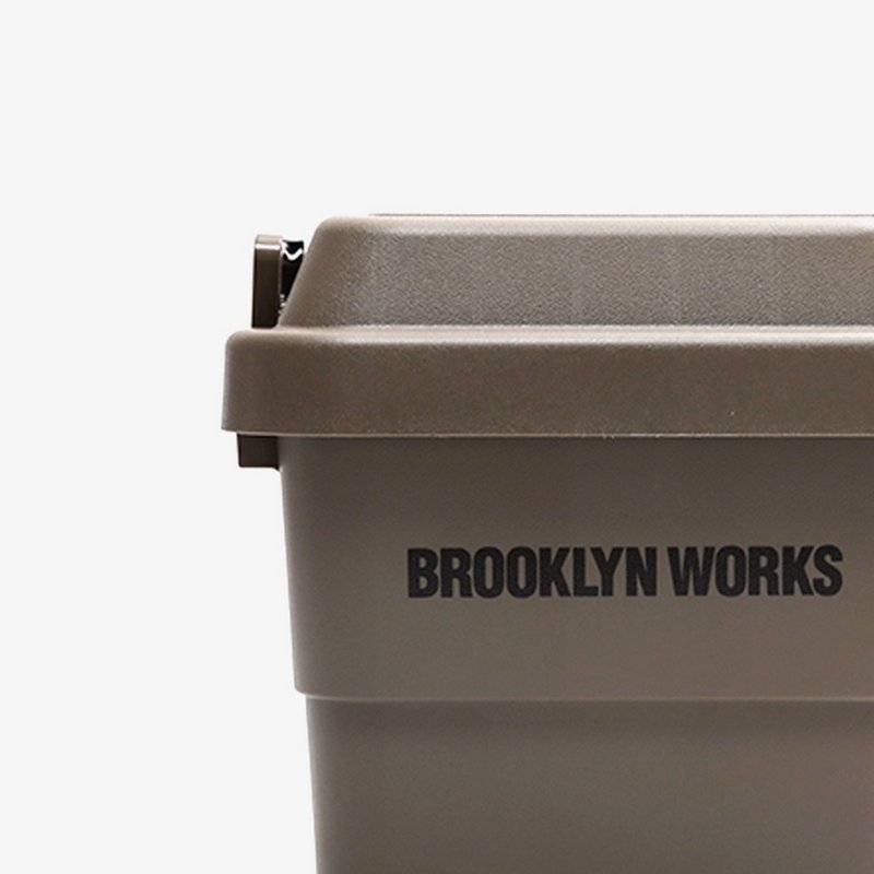 BROOKLYNWORKS Cargo多功能耐重露營箱50L-深棕色 - 露營用品 - 其他材質 咖啡色