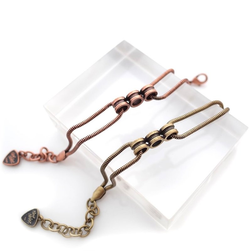 Guitar pin bracelet - Bracelets - Other Metals Khaki