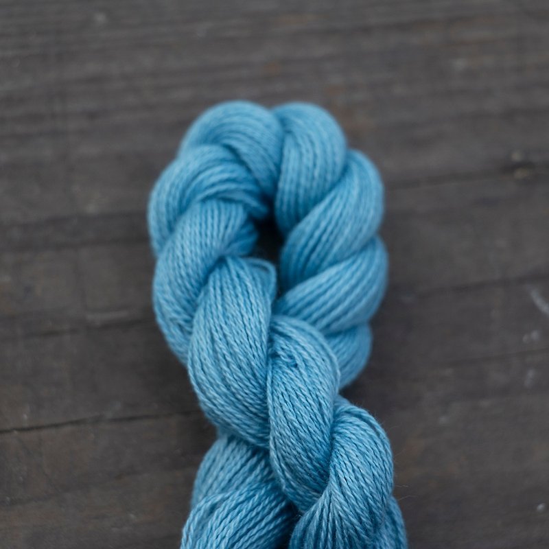 Yishanren | Handmade Embroidery thread two strands of medium thick thread hand sewing thread woven woven light blue pure cotton handmade cotton thread length 30m - เย็บปัก/ถักทอ/ใยขนแกะ - ผ้าฝ้าย/ผ้าลินิน 